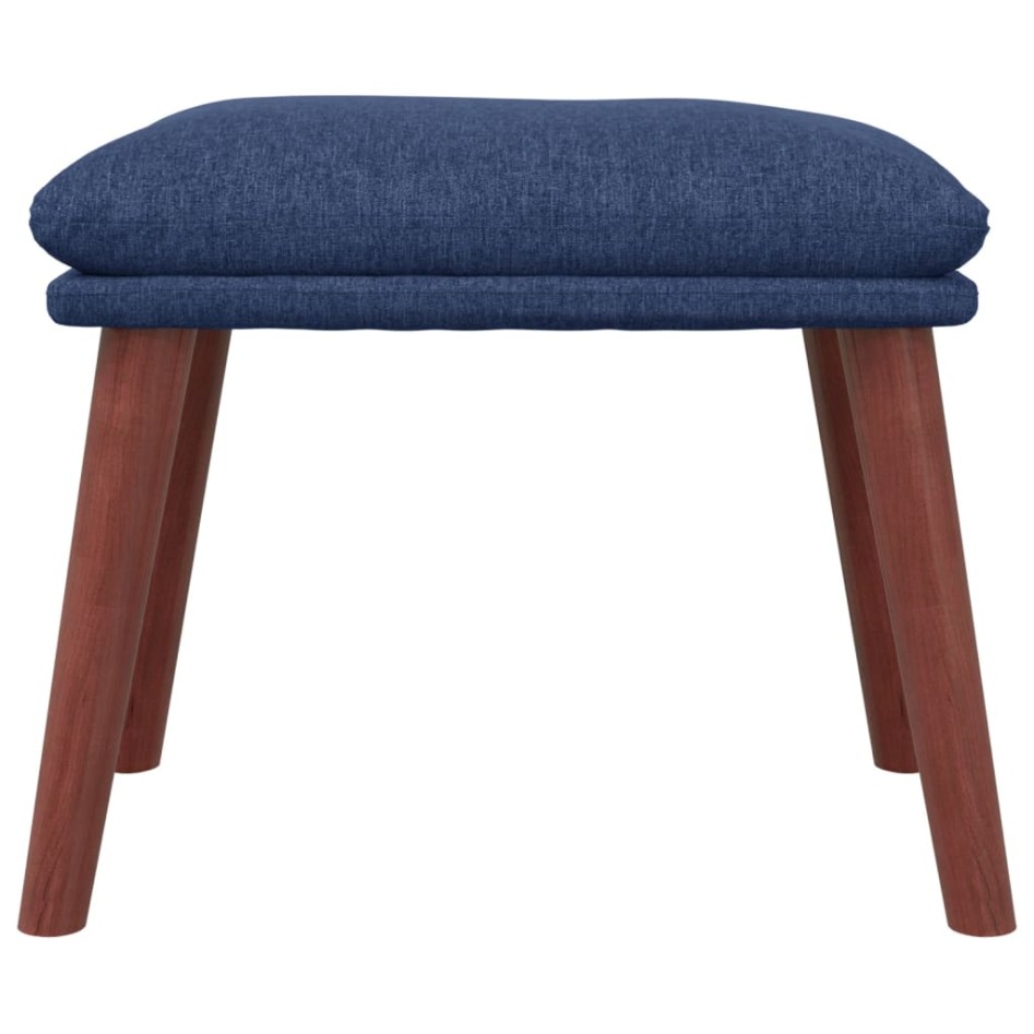 Sillón de relax con taburete tela