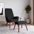 Sillón de relax con taburete tela