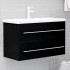 Mueble con lavabo madera de ingeniería