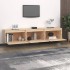 Mueble de TV 3 piezas madera maciza de