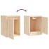 Muebles para TV 3 piezas madera maciza de