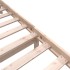 Estructura de cama madera maciza de pino 100x200