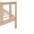 Estructura de cama madera maciza de pino 100x200