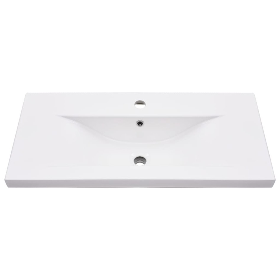 Estructura de baño con lavabo incorporado hierro