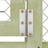 Gallinero madera maciza de pino impregnada 200x100x150
