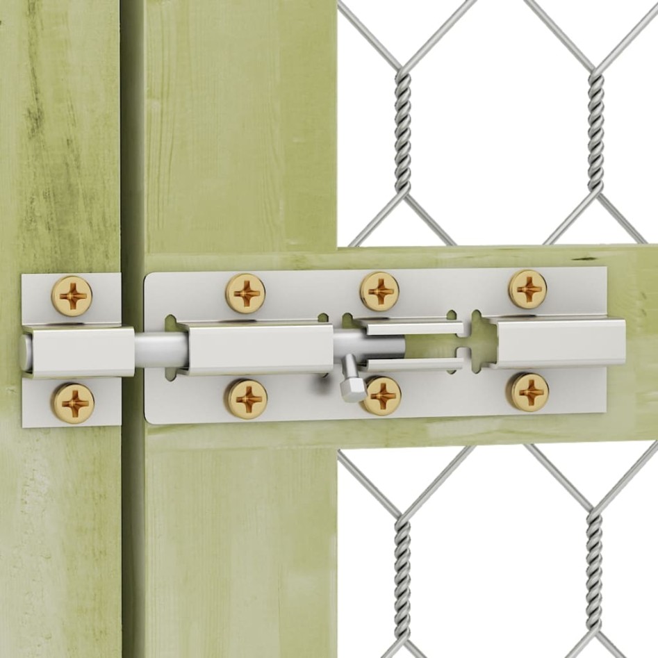 Gallinero madera maciza de pino impregnada 600x300x200