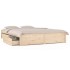 Estructura de cama con cajones doble 135x190