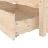 Estructura de cama con cajones doble 135x190