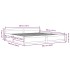 Estructura de cama con cajones blanco 200x200