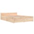 Estructura de cama con cajones 140x200