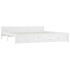 Estructura de cama con cajones blanco 180x200