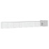 Gallinero de acero galvanizado gris 800x91x100