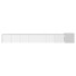 Gallinero de acero galvanizado gris 800x91x100