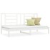 Sofá cama sin colchón madera maciza de pino blanco 80x200