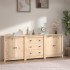 Aparador de madera maciza de pino 210x35x80