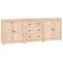 Aparador de madera maciza de pino 210x35x80