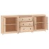 Aparador de madera maciza de pino 210x35x80
