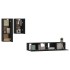 Set de muebles para TV 4 piezas madera contrachapada