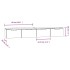 Armarios de pared 2 uds madera contrachapada negro 68x30x20