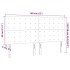 Cabeceros 4 unidades cuero sintético capuchino 80x5x78/88