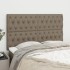 Cabeceros 4 unidades tela gris taupe 72x7x78/88