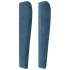 Cabecero con orejas de terciopelo azul oscuro 93x23x118/128