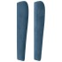 Cabecero con orejas de terciopelo azul oscuro 103x23x118/128