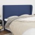 Cabecero con orejas de tela azul 163x23x118/128