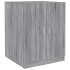 Armario para lavadora madera contrachapada gris