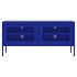 Mueble para TV de acero azul marino 105x35x50