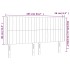 Cabecero con LED de terciopelo rosa 163x16x118/128