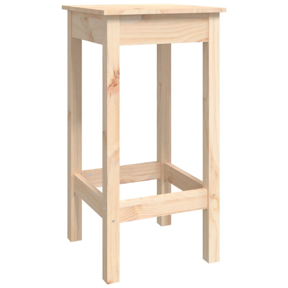 Set de bar 7 piezas madera maciza de