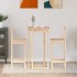 Set de bar 3 piezas madera maciza de