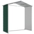 Cobertizo de jardín acero galvanizado verde 191x130x198