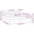 Cama box spring con colchón terciopelo rosa 200x200