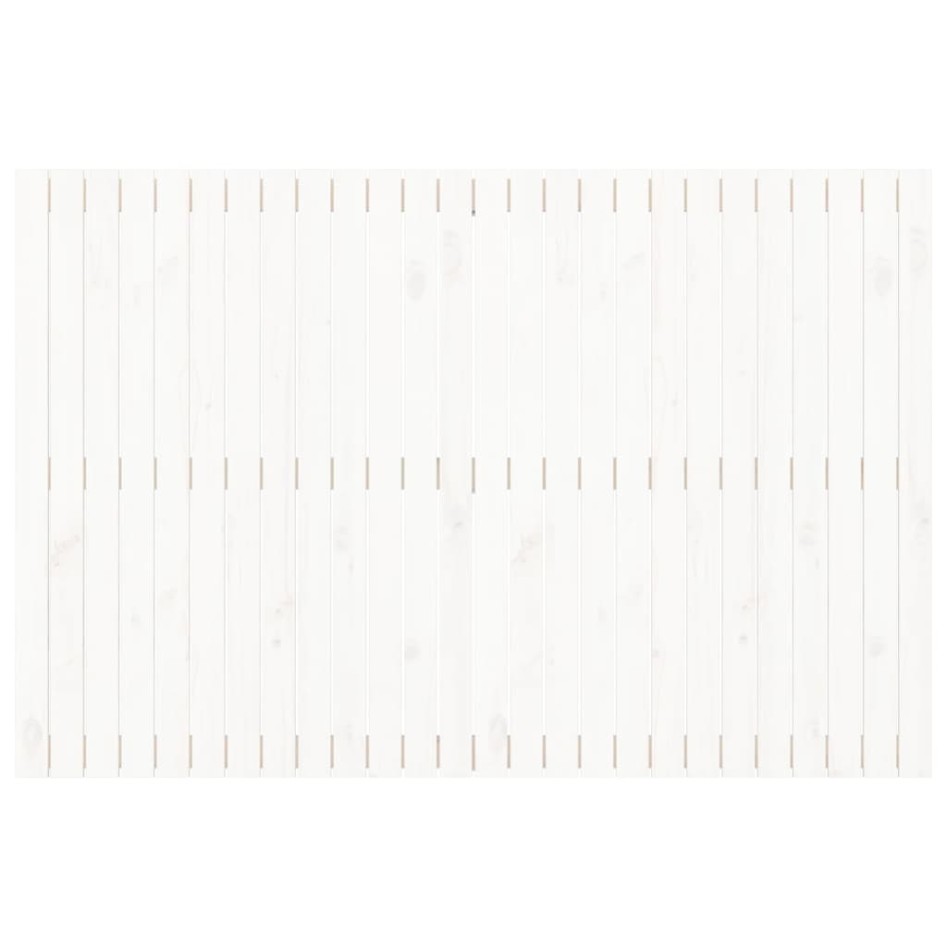 Cabecero de cama de pared madera maciza pino blanco