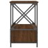 Mesitas noche 2 uds madera ingeniería marrón roble 50x41x65