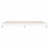 Estructura de cama madera de ingeniería blanca 180x200