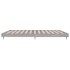Estructura de cama madera de ingeniería gris Sonoma 160x200