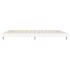 Estructura de cama madera de ingeniería blanca 150x200