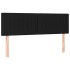 Cama box spring con colchón tela negro 140x190