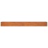 Arriate oxidado de acero corten 480x80x45