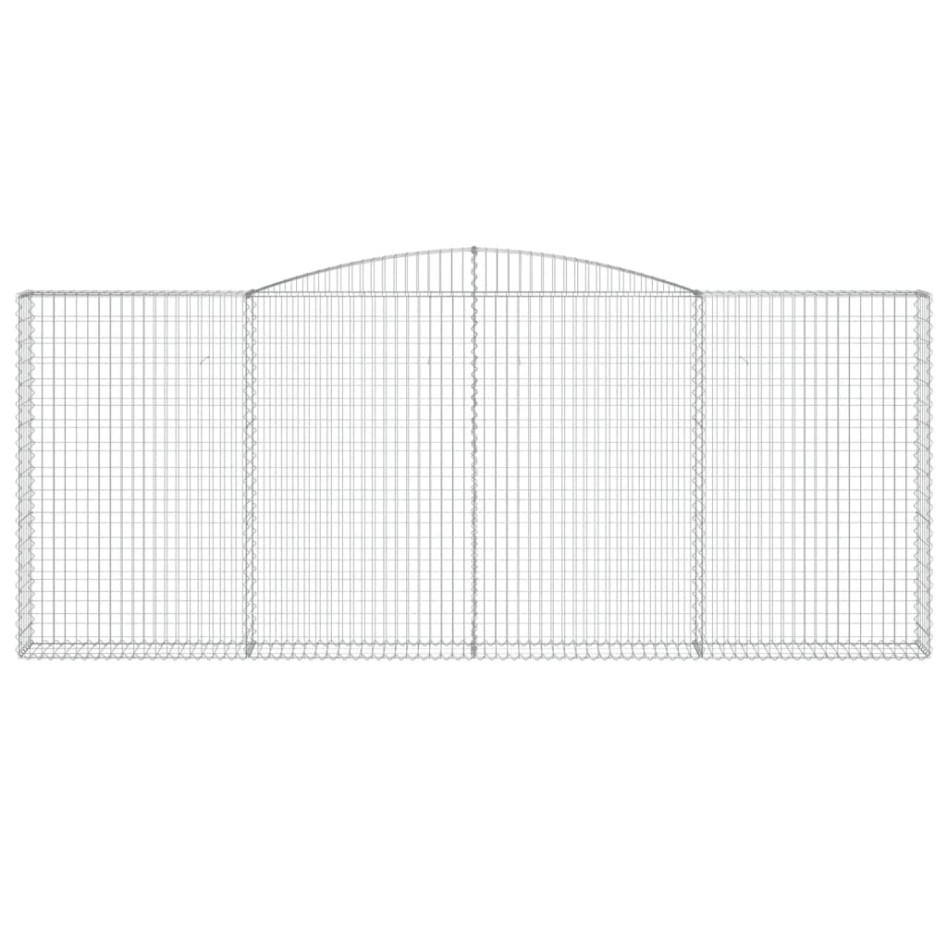 Cesta gaviones forma arco hierro galvanizado 400x30x160/180