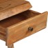 Escritorio de madera de acacia maciza 110x50x76