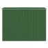 Cobertizo de jardín acero galvanizado verde 192x274x223