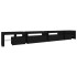 Mueble de TV con luces LED negro 290x36,5x40