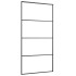 Puerta corredera set herrajes vidrio ESG aluminio 102,5x205