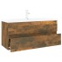 Mueble de baño con lavabo madera contrachapada roble