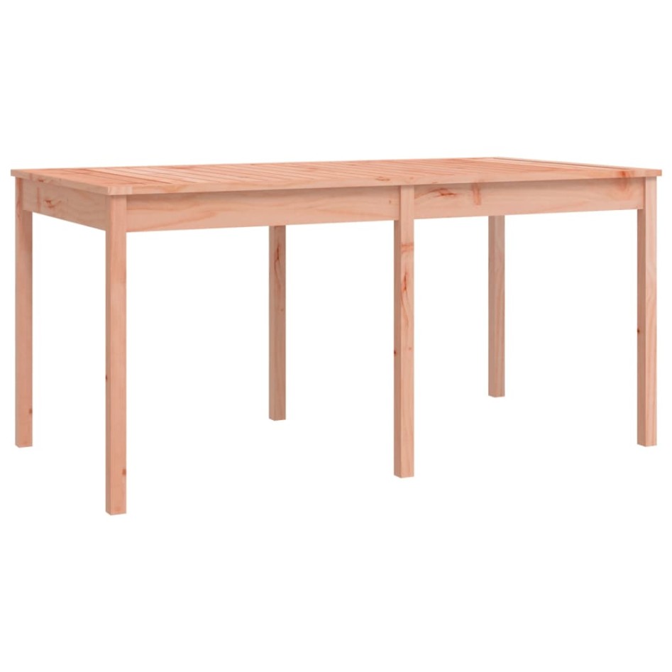 Juego de comedor para jardín 7 pzas madera maciza abeto