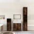 Set de muebles baño 4 pzas madera contrachapada roble